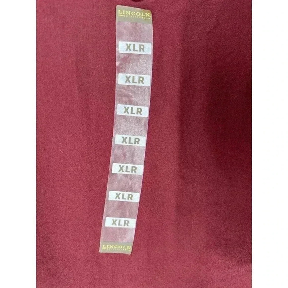 LINCOLN OUTFITTERS WORKWEAR FOREMAN FIT LONG SLEEVE BUTTON UP SHIRT MEN'S XLR - Picture 4 of 11